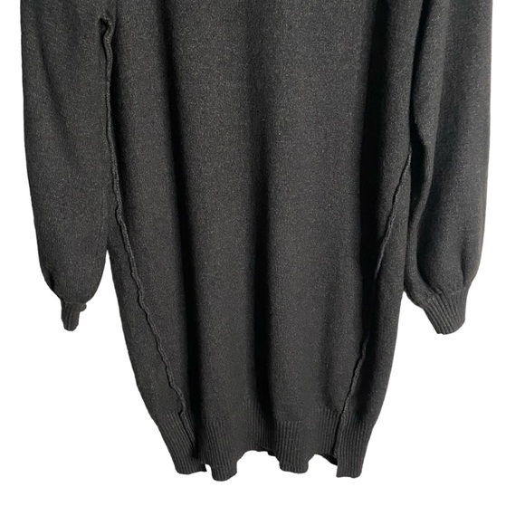 Mexx Women's Charcoal Gray Soft Knit Sweater Dress - Picture 3 of 8